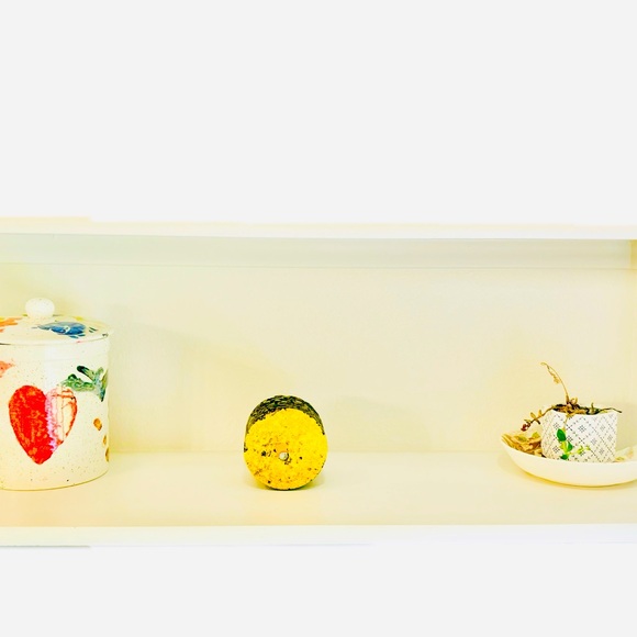 Asphalt Rock Industrial Decor Gray & Yellow Paperweight EUC - Picture 3 of 10